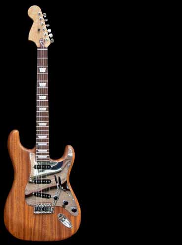 specifications of #68 stratocaster with mahogany body