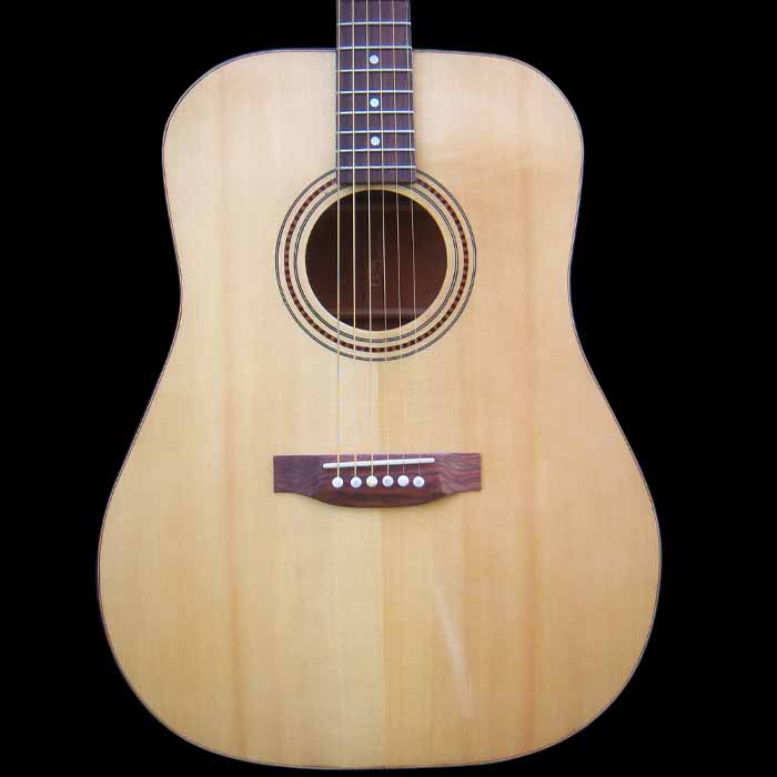 D-style acoustic guitar body