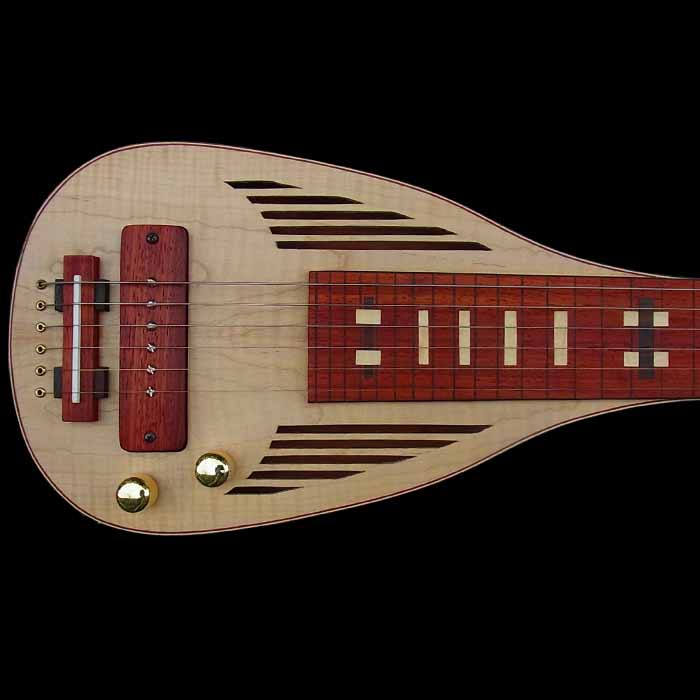 Deco Slide lap steel fretboard