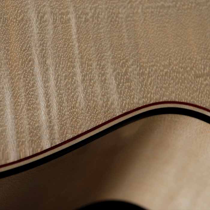 J-style acoustic guitar binding