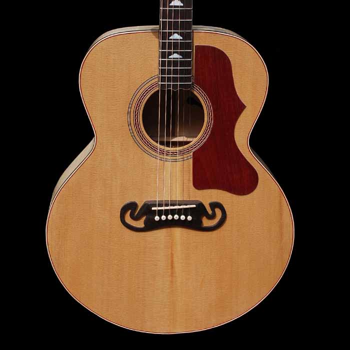 J-style acoustic guitar body