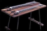 #55 console lap steel, wenge