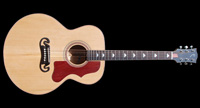 J-style steelstring acoustic guitar