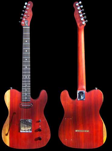 specificaties van #52 telecaster thinline padouk