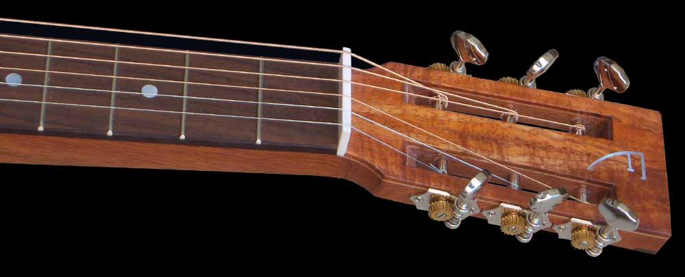 NVS Resonator gitaar kop voorkant