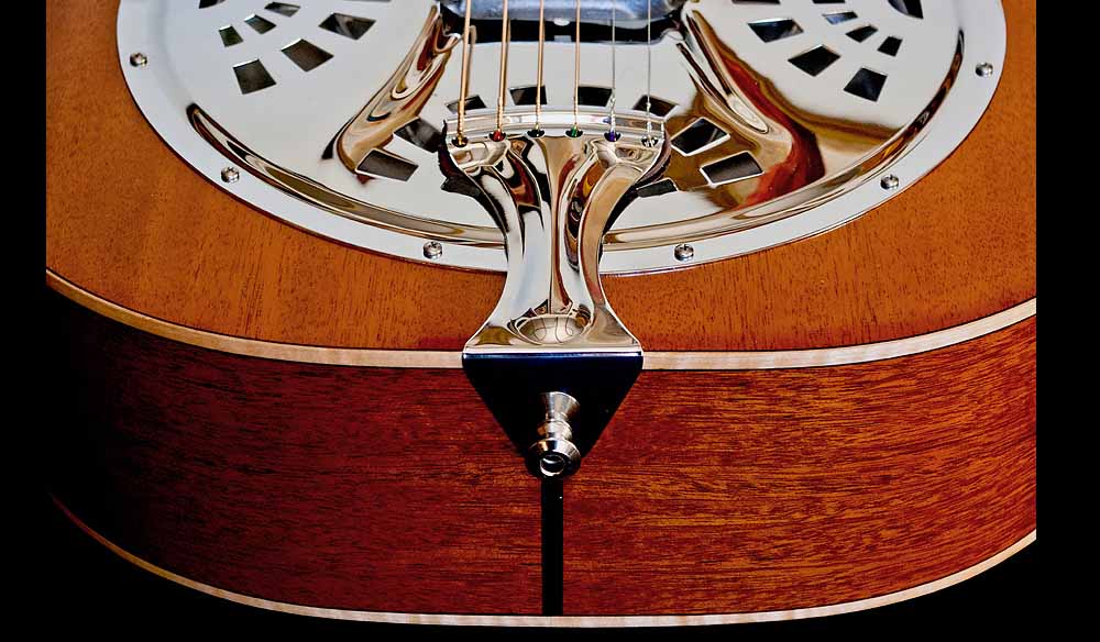 WRS Resonator gitaar tailpiece